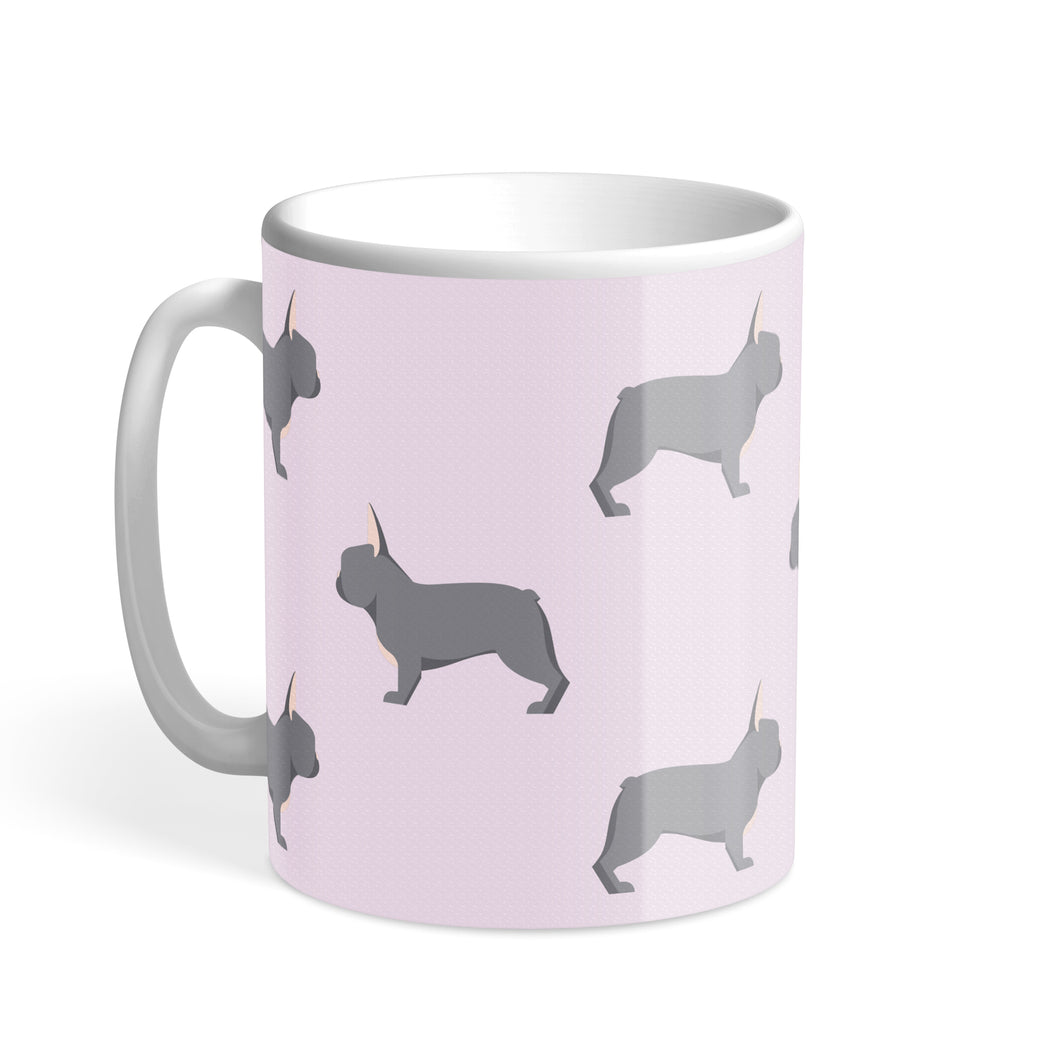 Blue French Bulldog Chroma Hound & Herringbone Mug